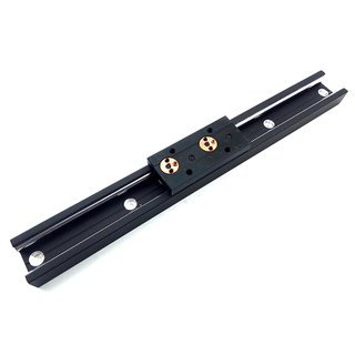 Double axis roller linear guide SGR10 Black Coating Wheel Linear Guide Rail Block SGR10