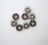 681 miniature deep groove ball bearing 1X3X1mm