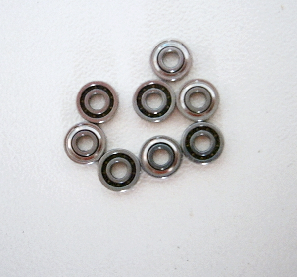 681 miniature deep groove ball bearing 1X3X1mm