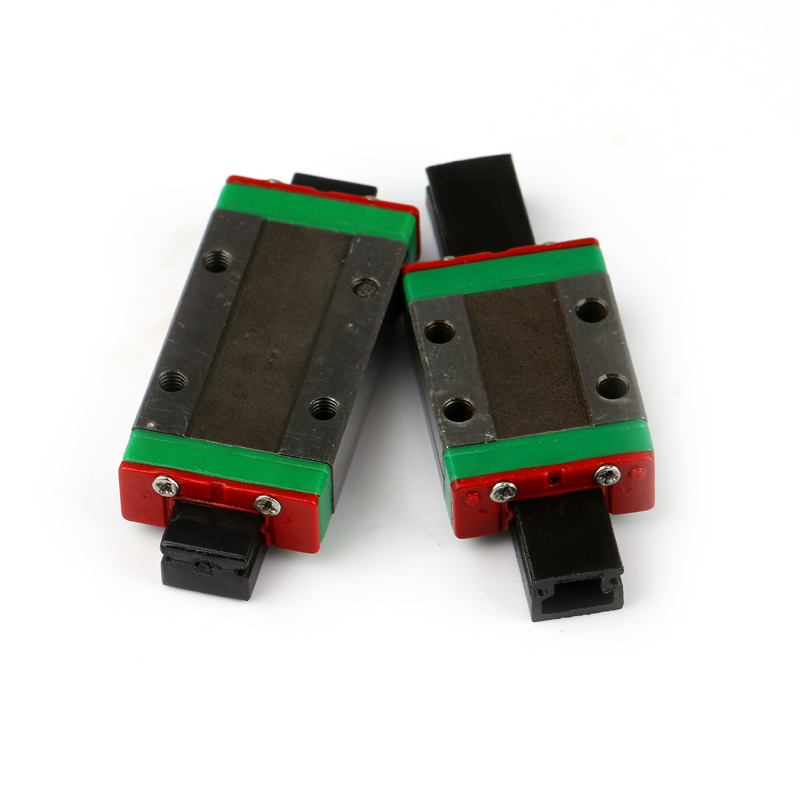 Free of lubricant stainless steel mini 5mm linear guide rail MGN5 with linear block carriage