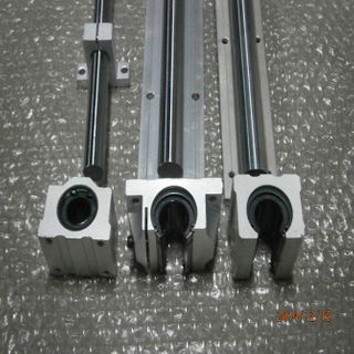 TBR Series 6000mm Long 25mm Diameter Round Linear Ball Bearing Guide Rail TBR25