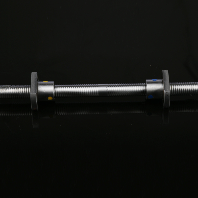 chrome steel screw 16mm diameter Left thread right thread on one ball screw