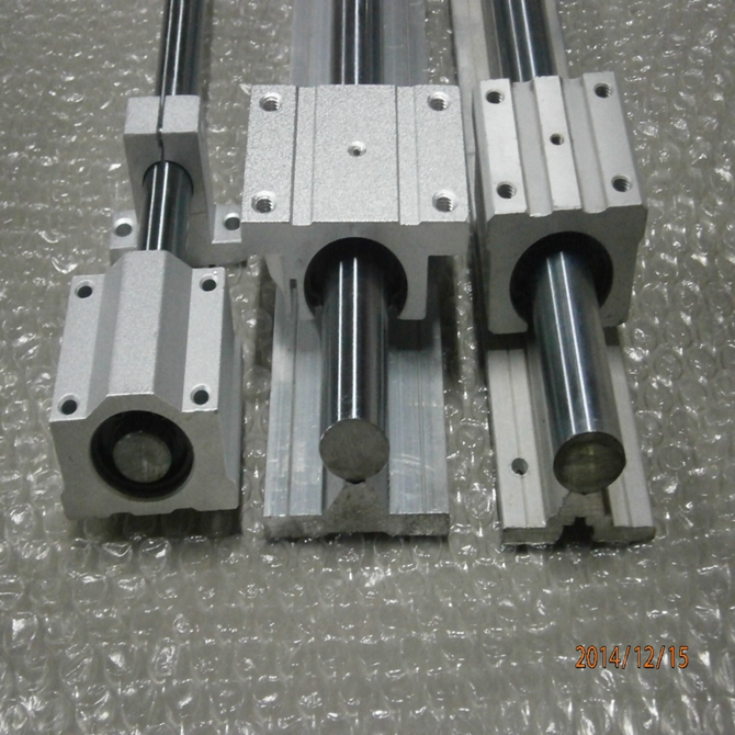 TBR Series Cylinder Linear Motion Guide Rail TBR30 With Linear Shaft 30mm