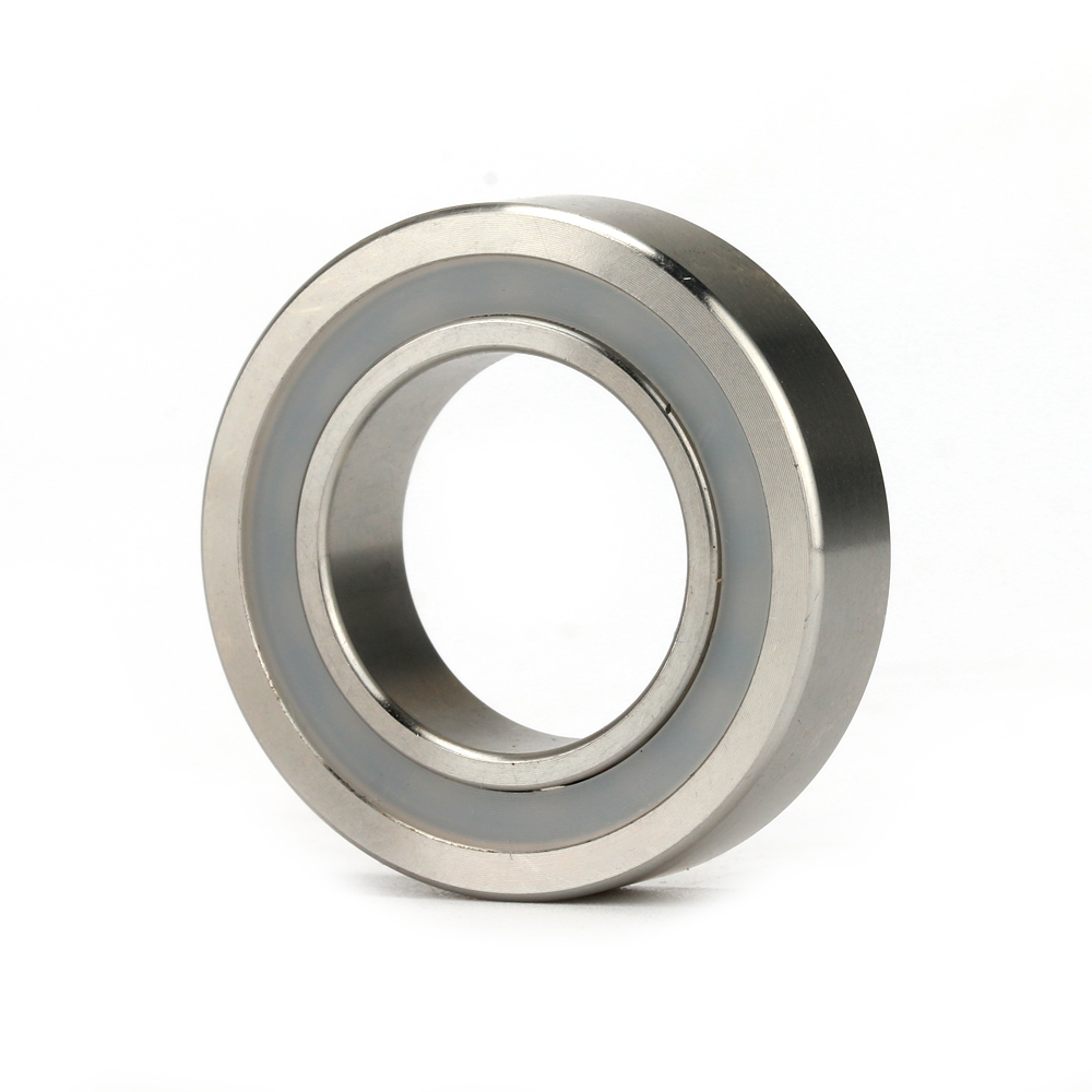 316 stainless steel ball bearing with PE seal S6801 2rs 12x21x5mm 