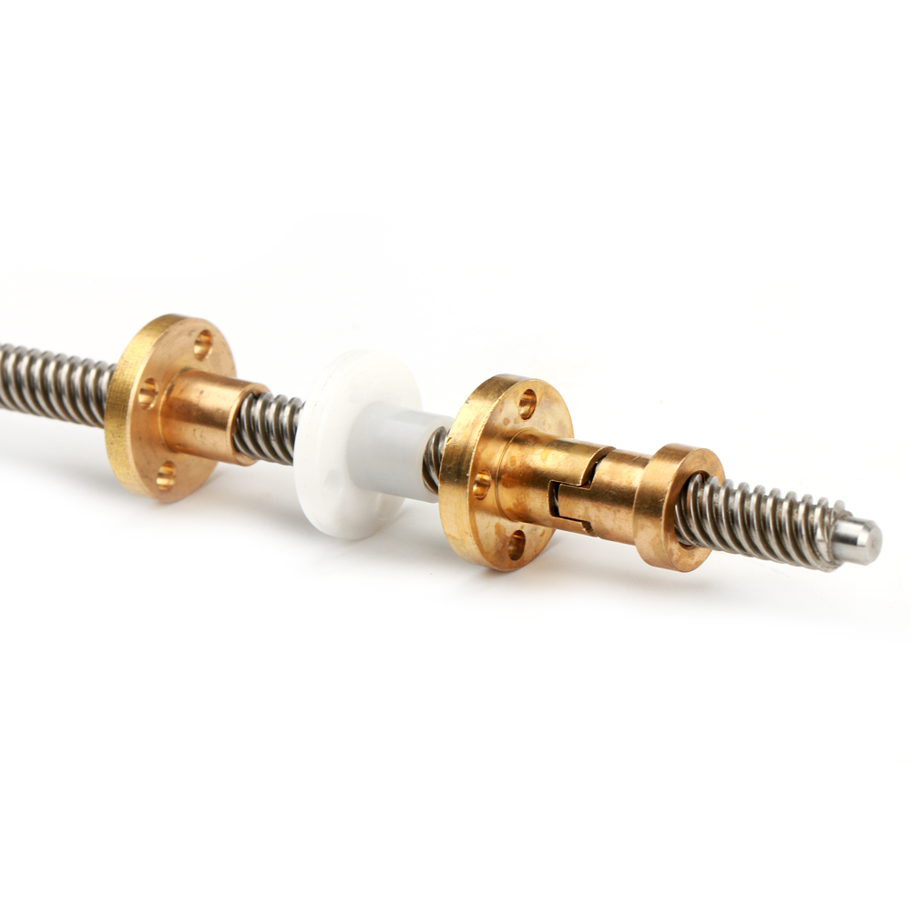 Tr5x4 trapezioidal lead screw 5mm diameter 4mm lead with left hand and right hand thread