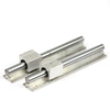 Aluminum slide cylindrical guide optical axis slide SBR25 with bearing block SBR25UU SBR25LUU