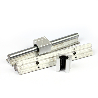 Cylindrical linear guide rail 16mm diameter SBR16 with carriage SBR16UU SBR16LUU