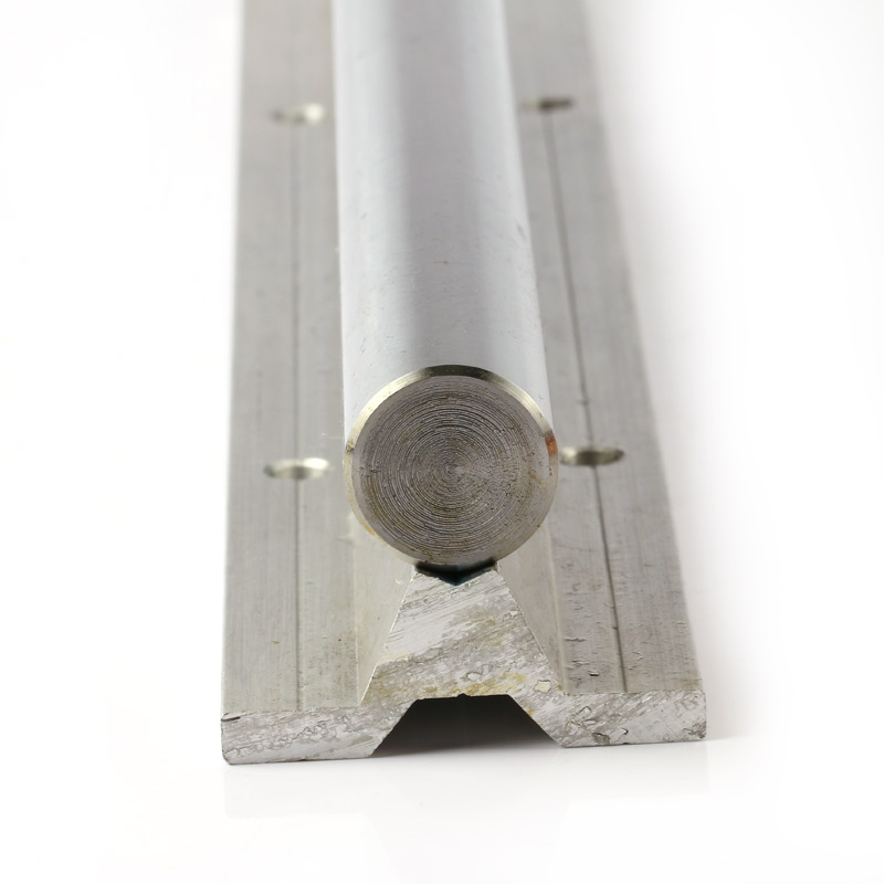 Aluminum slide cylindrical guide optical axis slide SBR25 with bearing block SBR25UU SBR25LUU