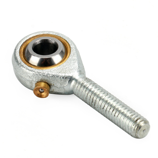 Inlaid line rod ends with male thread bearing ball joint axis POS8 with oil nozzle
