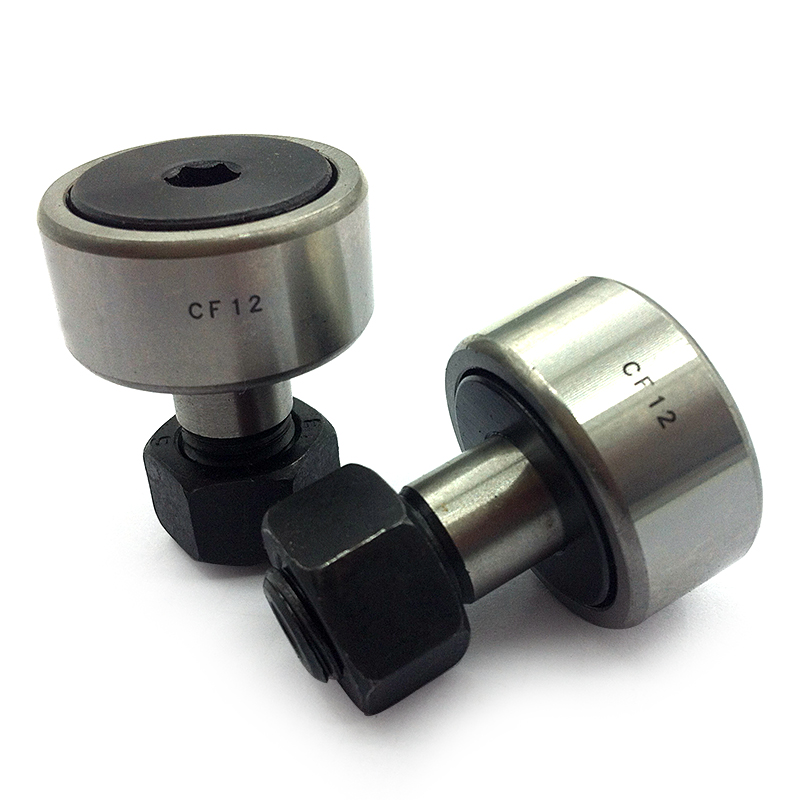 Cam Follower Bearing 30mm diameter wheel and pin bearing with cage CF12 ...