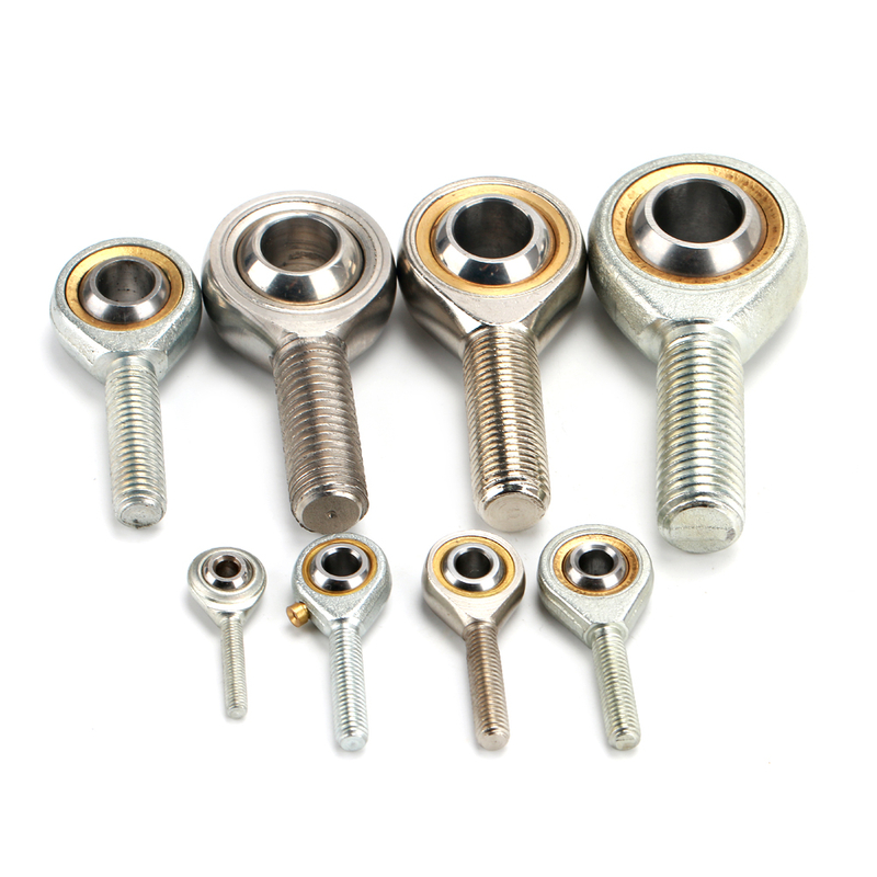 polished spherical plain male thread ball Joint Bearing,stainless steel tie rod end bearings POS18 for automation equipment