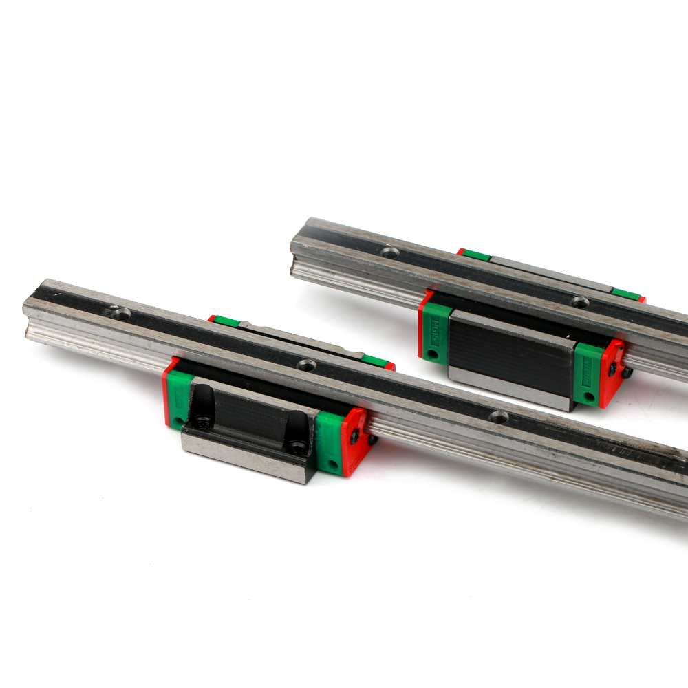 Flexible length linear motion rails and linear block HGR30