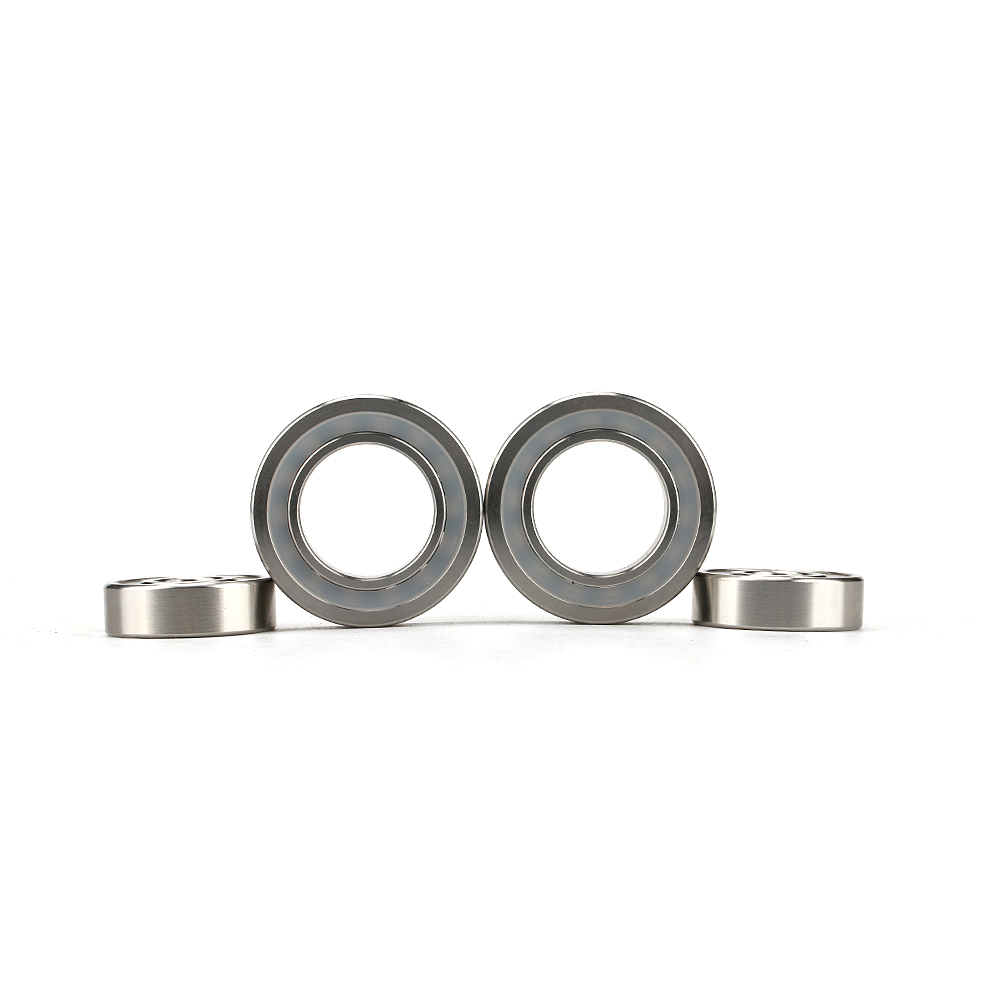 316 stainless steel ball bearing with PE seal S6801 2rs 12x21x5mm 