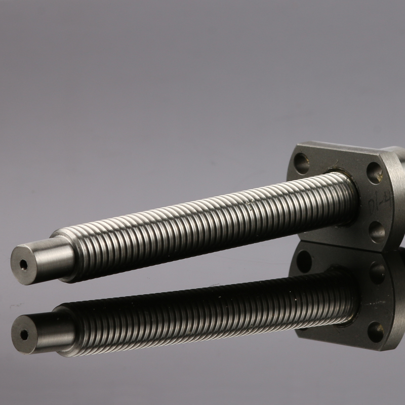 chrome steel screw 16mm diameter Left thread right thread on one ball screw