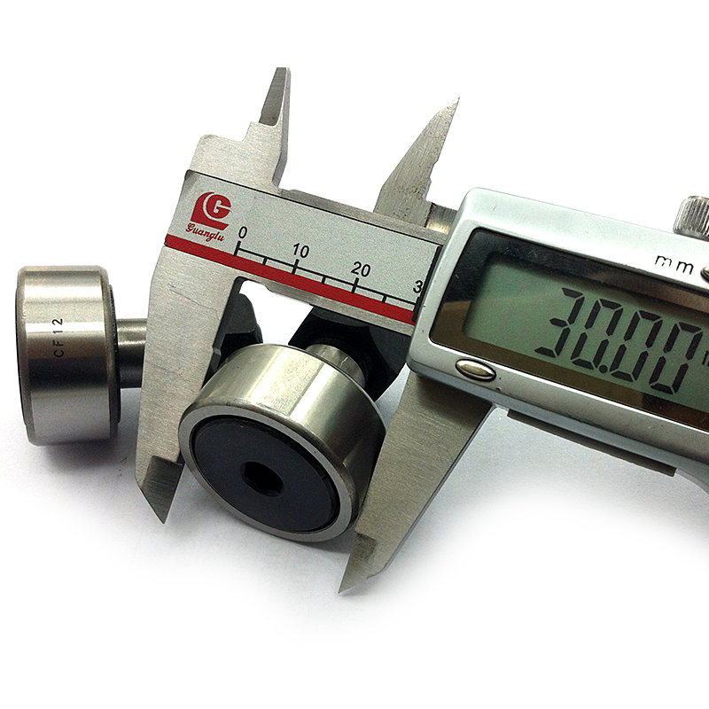 Cam Follower Bearing 30mm diameter wheel and pin bearing with cage CF12 KR30