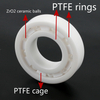 POM PP PTFE PEEK plastic ball bearing