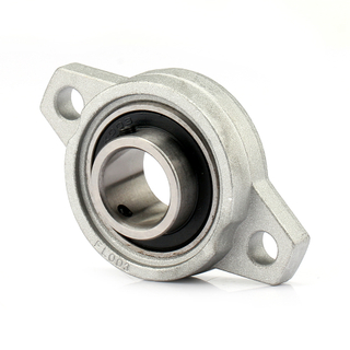shaft 17mm Zinc Alloy Bearing Units KFL003 Pillow Block Ball Bearing
