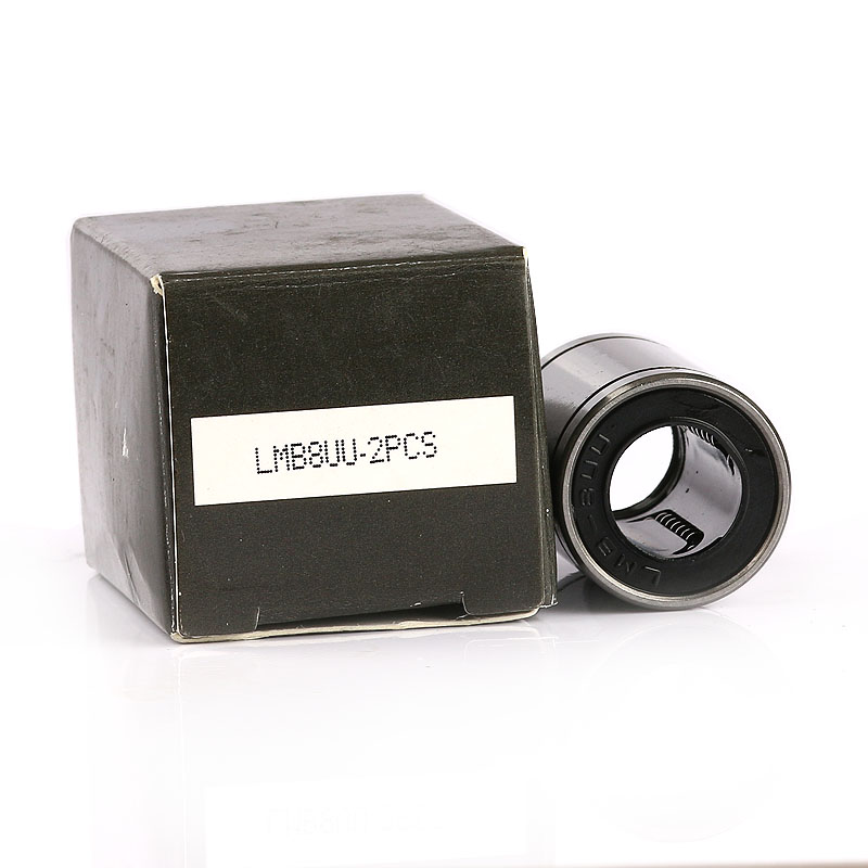 Chrome steel material in stock LMB8UU inch size linear bearing 