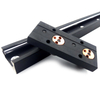 Square linear guide rail black/silver oxide width 44mm SGR15N and SGB15N-3 block