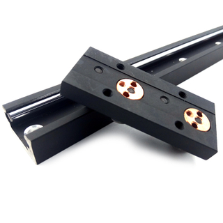 Square linear guide rail black/silver oxide width 44mm SGR15N and SGB15N-3 block