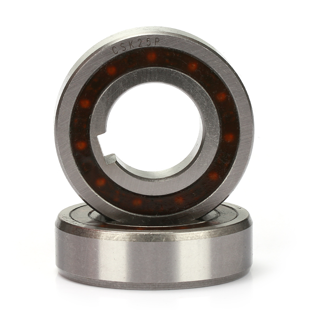 Overrunning clutch one way bearing with single keyway CSK25P 25*52*15mm