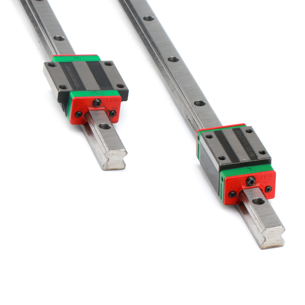 Flexible length linear motion rails and linear block HGR30