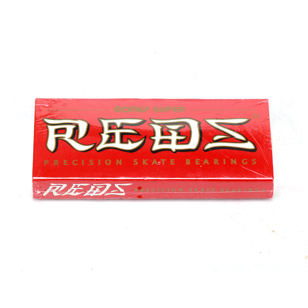 Professional skateboard rolamento ABEC7 nylon cage bones super reds 608