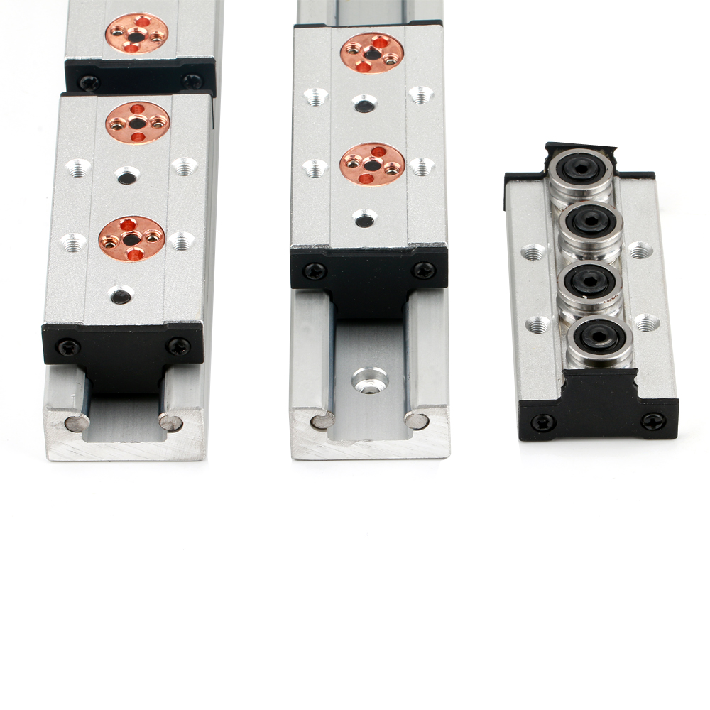 Rectangle wheel linear rail high precision mute slide SGR20N 47mm width with lock slider SGB20N-3 -4-5