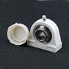 72mm diameter pillow block bearing SUCPA207 with white plastic housing and stainless steel bearing 