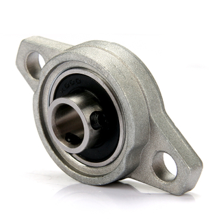 KFL001 12mm Zinc Alloy Mounted Shaft Support Flange Pillow Block Bearing