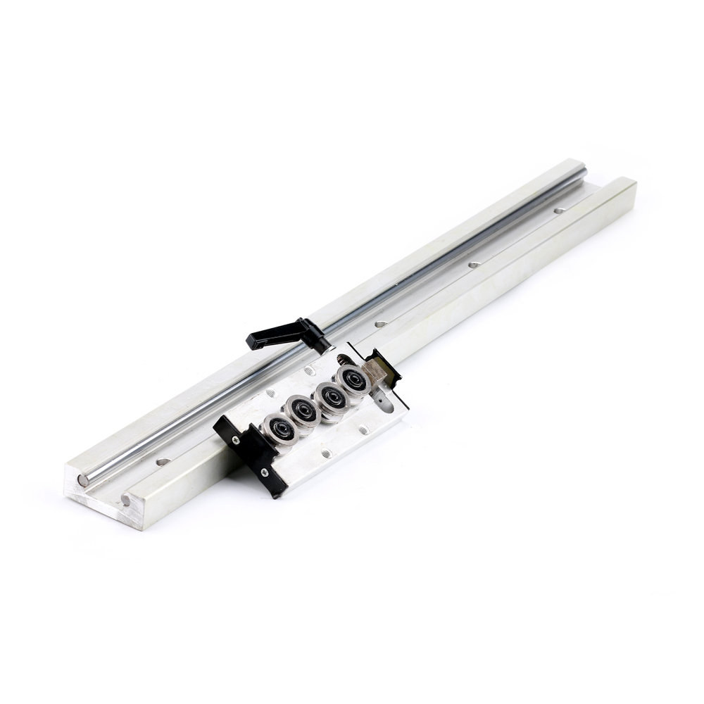 Extremely fast heavy-duty roller linear guide with built-in square double-axis SGR20 with locking slider SGB20-4