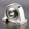 304 stainless steel material PA bearing seat cover with UC bearing SUCPA201 pillow block bearing 