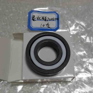Si3N4 sealed full ceramic angular contact bearing 7002 CE
