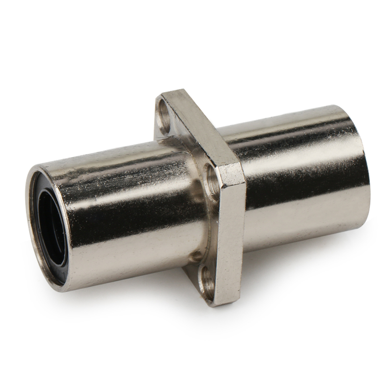 High precision nickel plated square flange linear bearing LMKM16UU