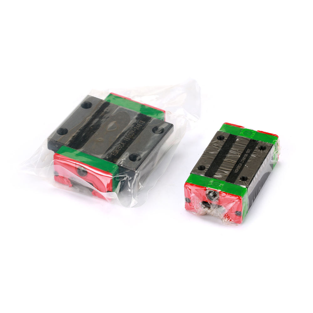 15mm width square linear guide rails HGR with flange block Slider bearings HGR15 HGW15CC HGH15CA