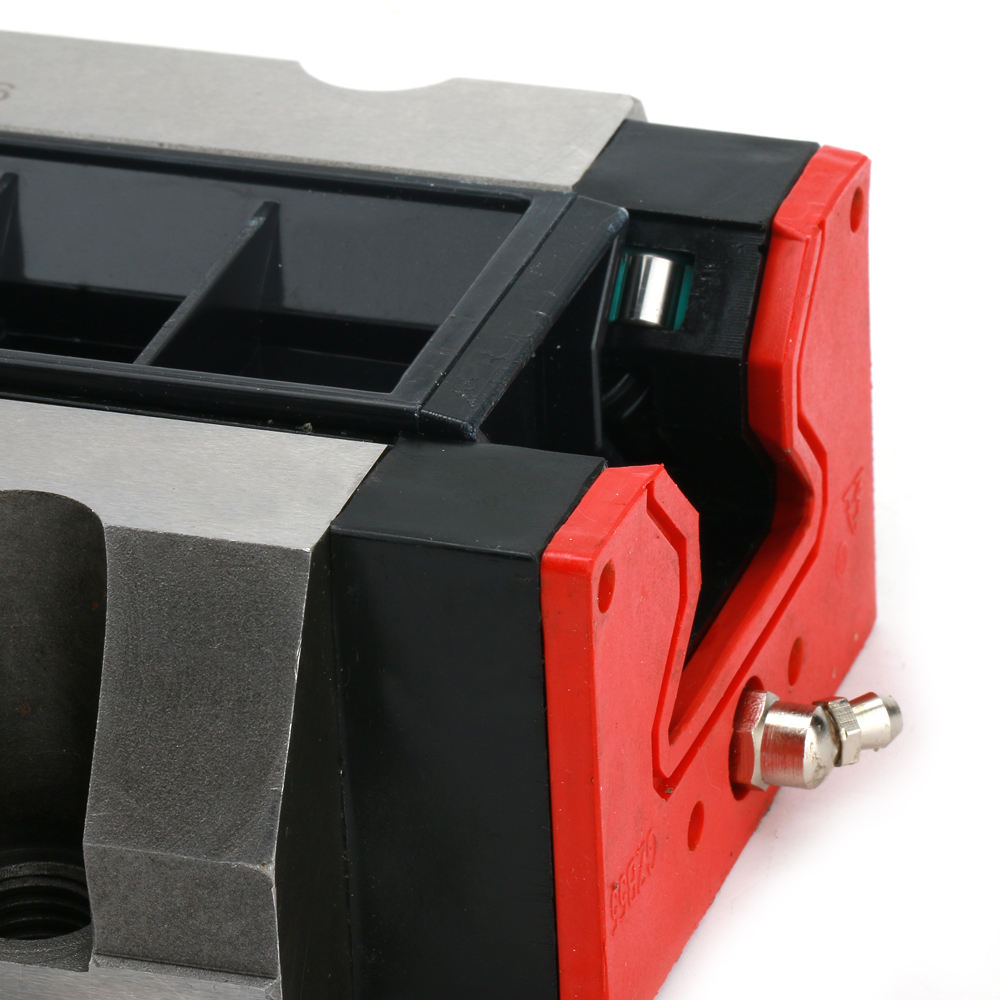 Silent roller type linear guide rails QRR with Roller type block Slider bearings QRL QRH QRW 20 25 30 35 45