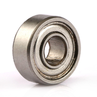 GCR15 Chrome steel 440 Stainless steel hybrid ceramic flange deep groove ball bearings L1050 2RS SMR105ZZ MF105ZZ