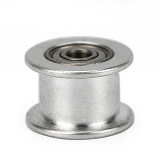 GT2 timing belt pulley 16 teeth 3mm bore size with teeth and without teeth
