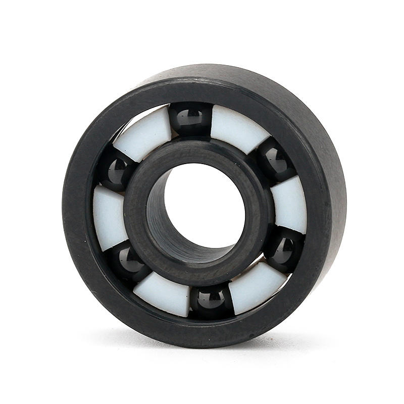Full ceramic hybrid ceramic bearings ZrO2 Si3N4 balls skateboard bearings 608