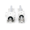Widen type linear motion ball slide round rail TBR16 200 500 800 1000 2500mm and block TBR16UU TBR16LUU
