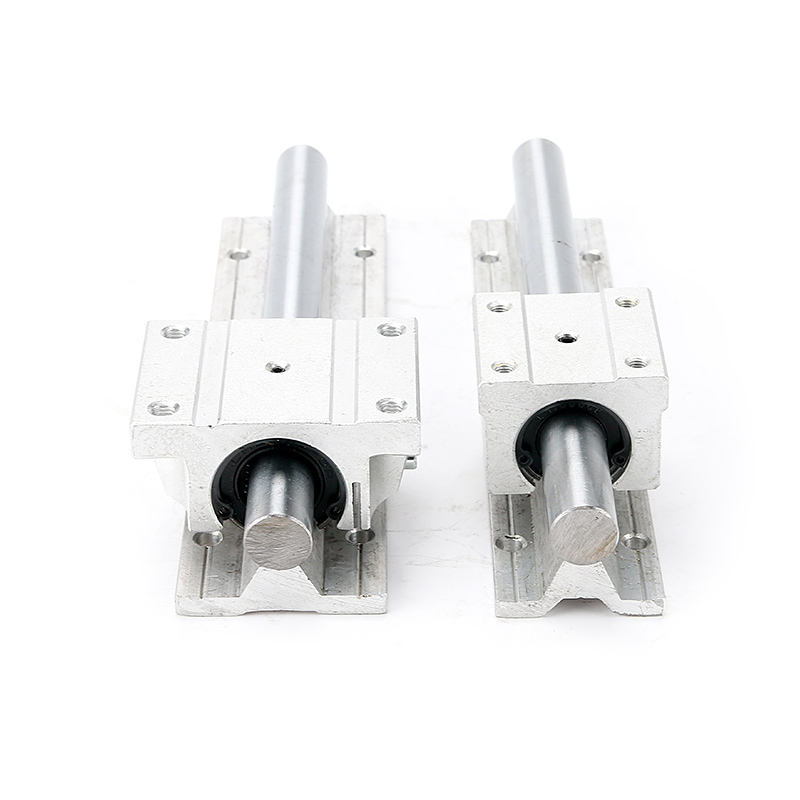 Widen type linear motion ball slide round rail TBR16 200 500 800 1000 2500mm and block TBR16UU TBR16LUU