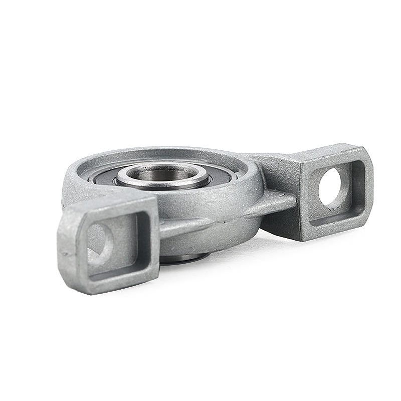 Miniature small bearing seat zinc alloy with vertical diamond seat pillow block bearing KP001