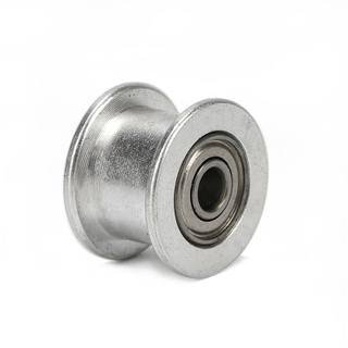 use 10mm 9mm width belt pulley with bearings passive wheel Palin wheel idler tensioner 2GT GT2 20 teeth bore size 3mm 4mm 5mm
