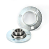 30mm Pressed Steel Round 3 bolt Flanged Pillow Block Bearing SBPF206