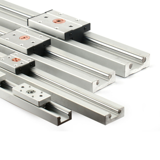 High-speed Mute Built-in Dual-axis Guide SGR20 SGB20-3/4/5 Wheel Linear Rail Block Bearing Nylon Cage Steel Cage OEM or YWS
