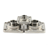 Square Stainless Steel Bearing Unit Pillow Block Bearing SUCF204 UCF204
