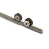 15 16 18 20 22 24 25 26 28 30 teeth CNC Straight Spur Gear Rack Pinion M1 M1.5 M2 M3 M4