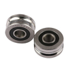 Rail wheel U-groove roller Guide roller Bearings LFR5204-16