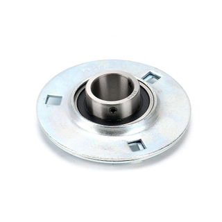 30mm Pressed Steel Round 3 bolt Flanged Pillow Block Bearing SBPF206