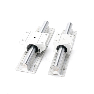 Cylindrical aluminum bracket linear guide rail optical axis slide rail slider SBR20UU SBR25UU SBR30UU SBR35UU SBR40UU